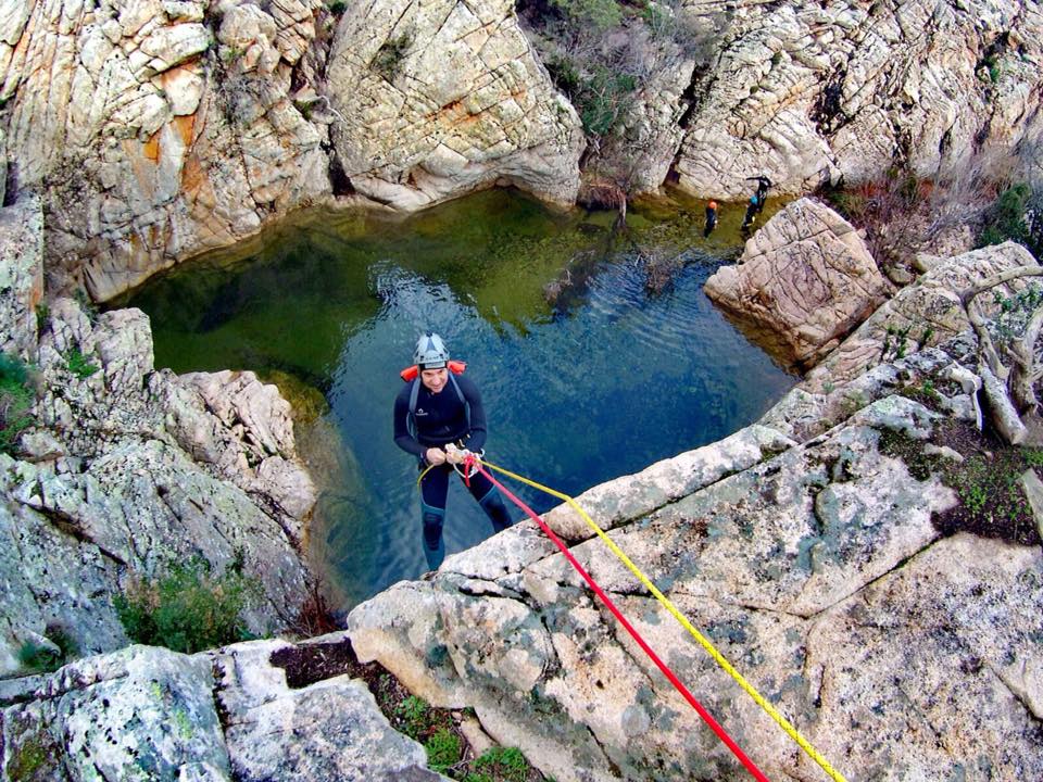 Canyoning sul Rio Pitrisconi in Sardegna