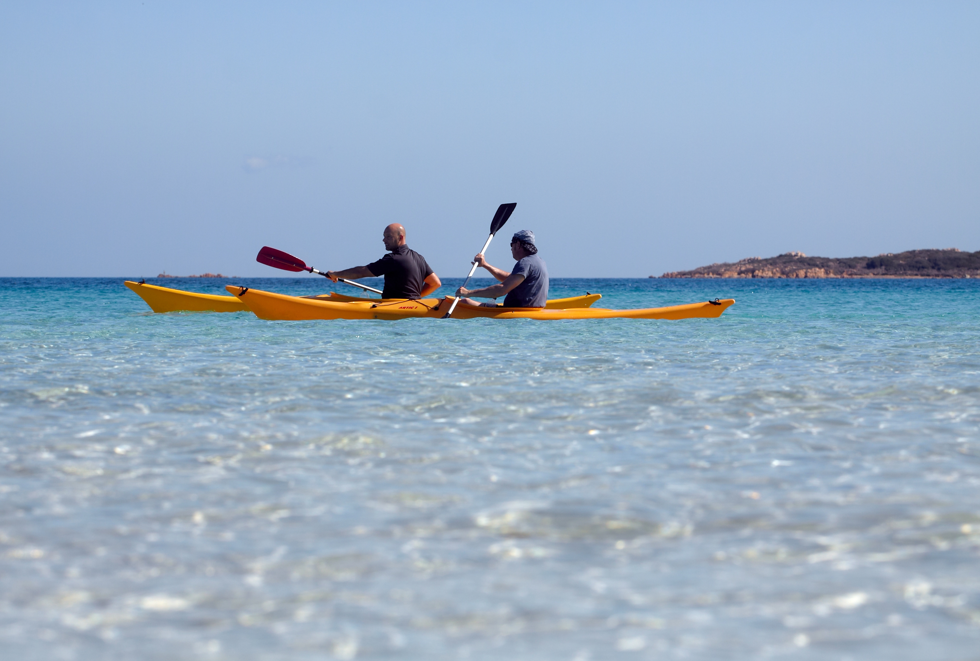 Kayak in sardegna