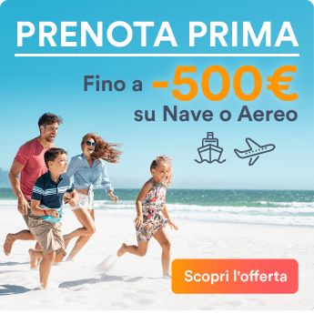 Sconto Nave o Volo Sardegna
